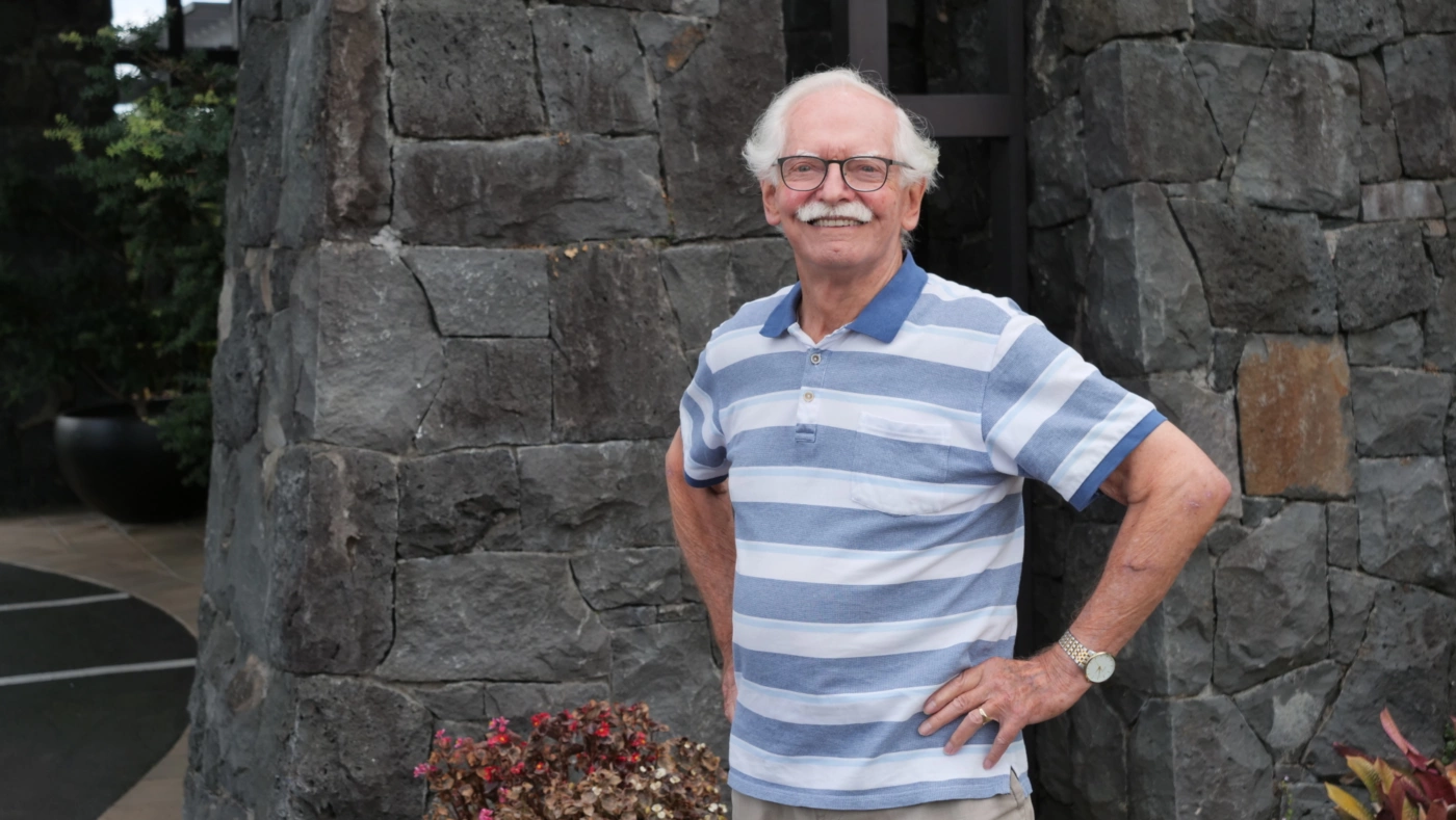 Resident plans to skydive into his 90th year for charity